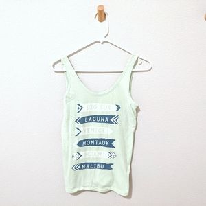 Old Navy Mint Beach Tank Top